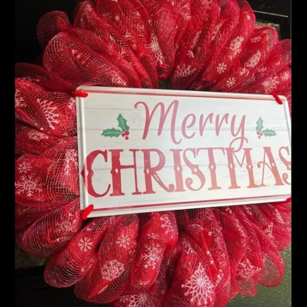 Handmade Christmas or Holiday Wreath!